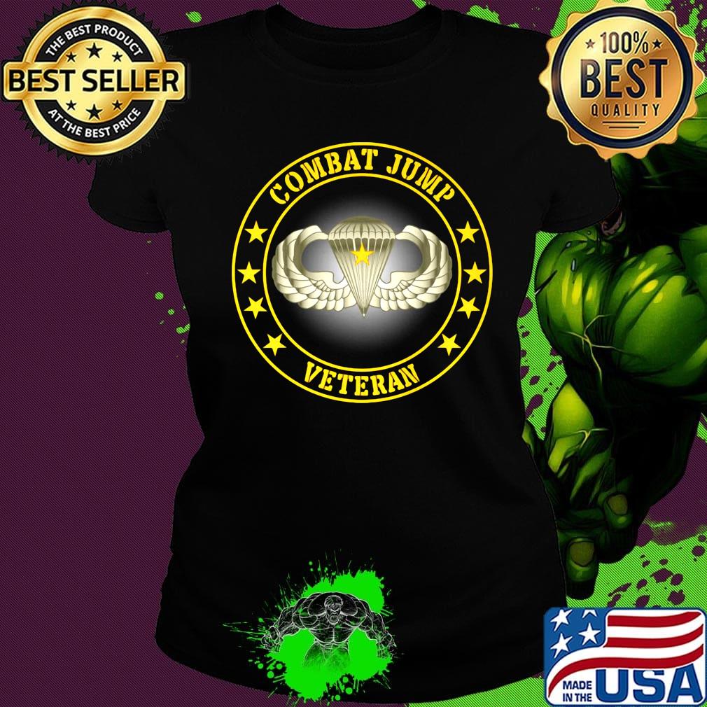 Official Combat Jump veteran s Ladies tee Official Combat Jump veteran s Ladies tee