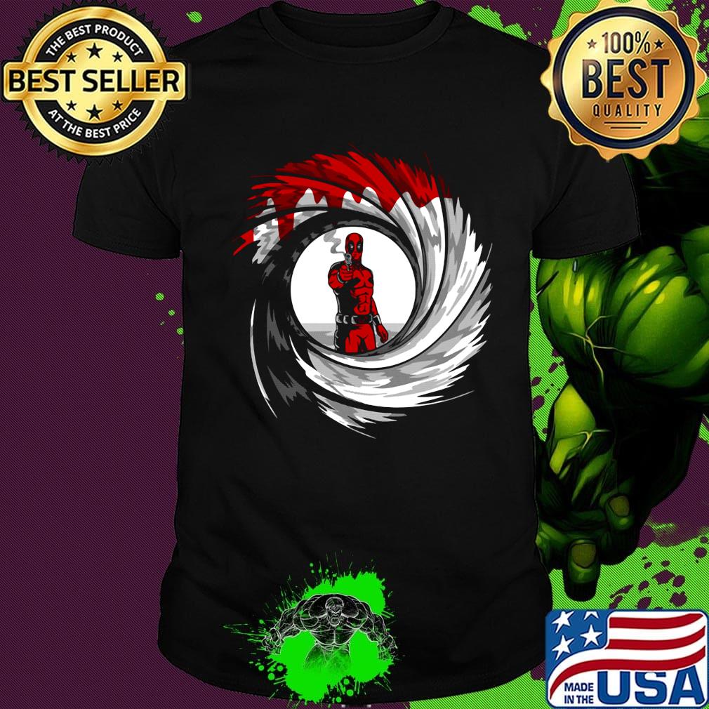 Official Deadpool gun shirt