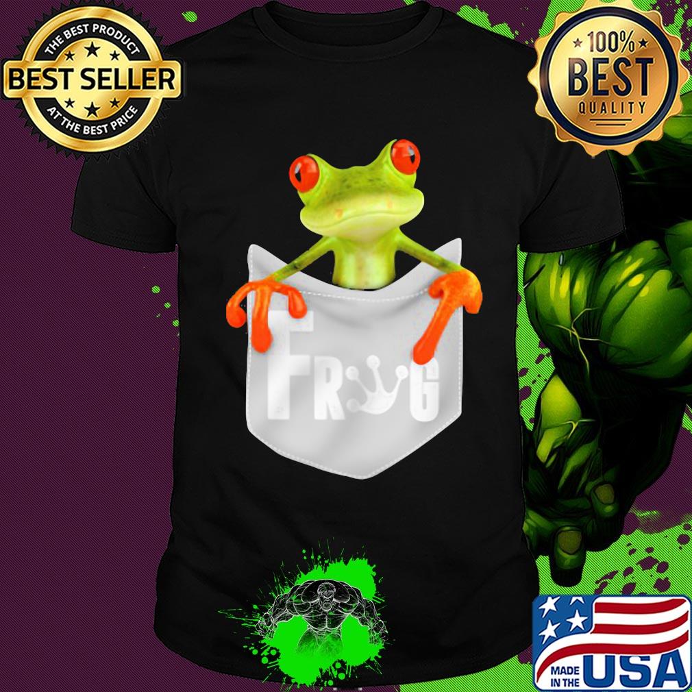 Official frog in a bag shirt
