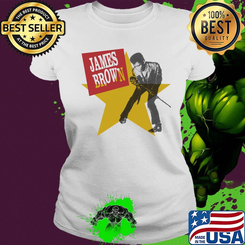 Official James Brown star s Ladies tee Official James Brown star s Ladies tee