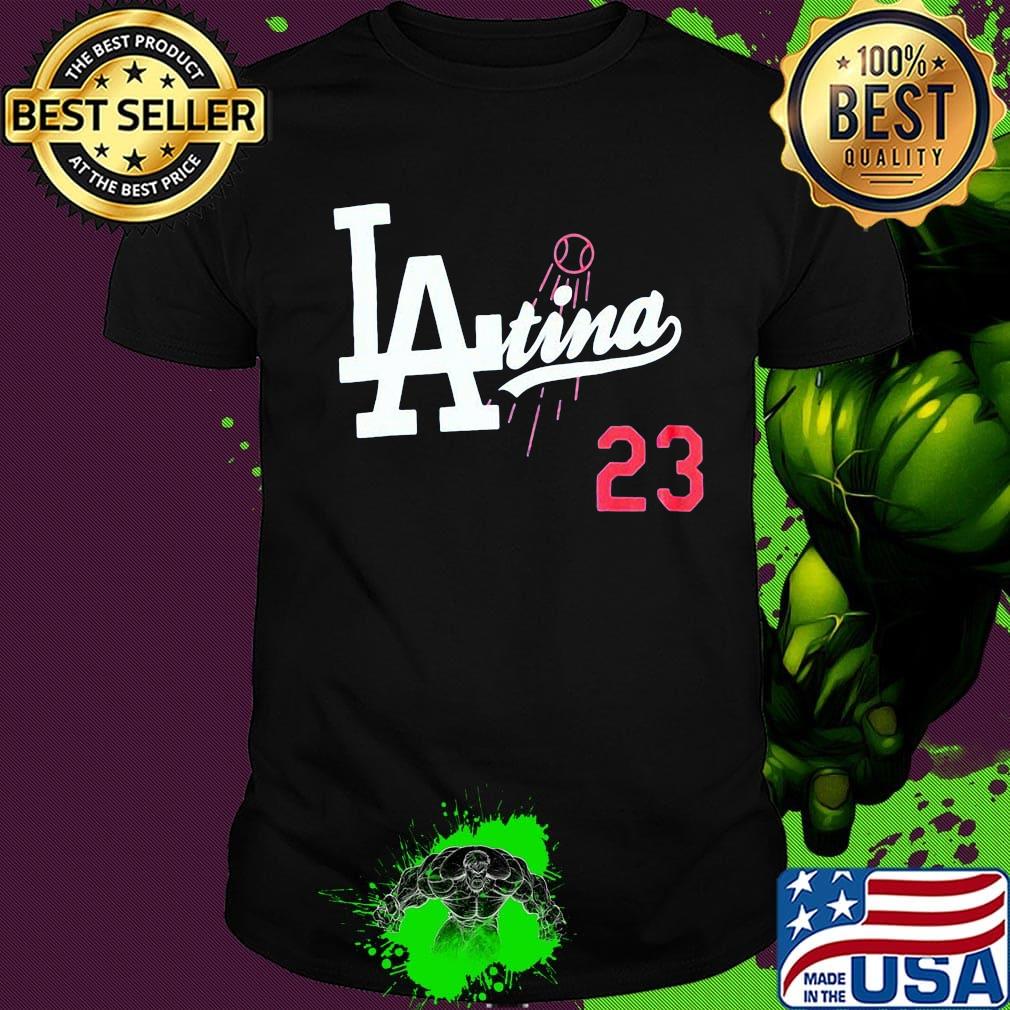 Official LAtina 23 Baseball shirt