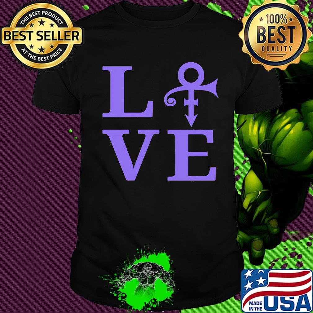 Official love prince logo shirt