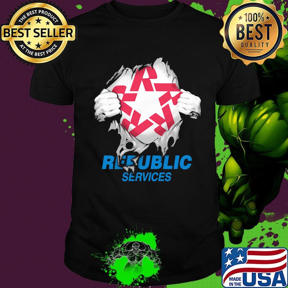 Official Republic services superman shirt