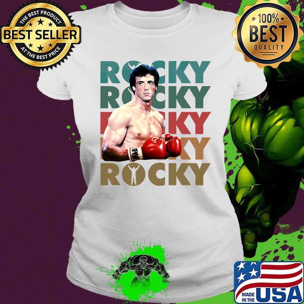 Official rocky balboa vintage s Ladies tee Official rocky balboa vintage s Ladies tee