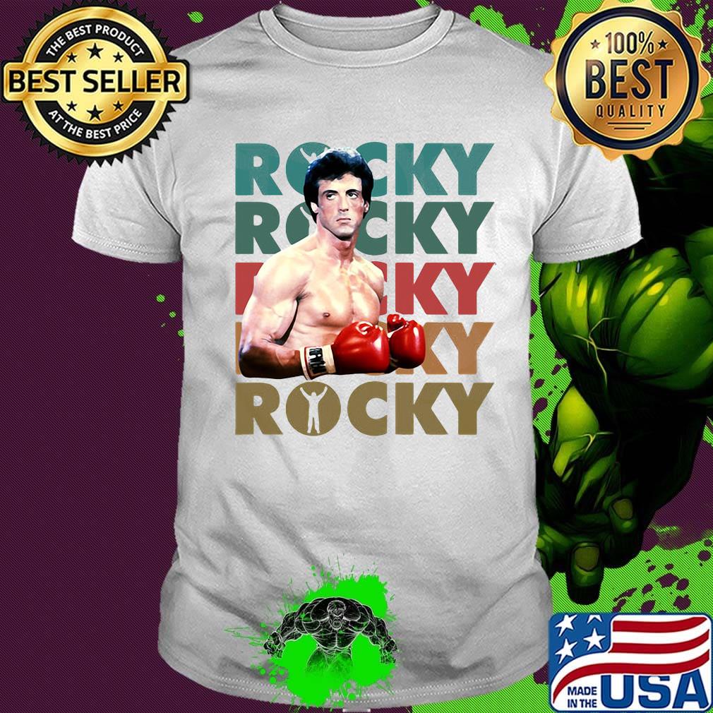 Official rocky balboa vintage shirt