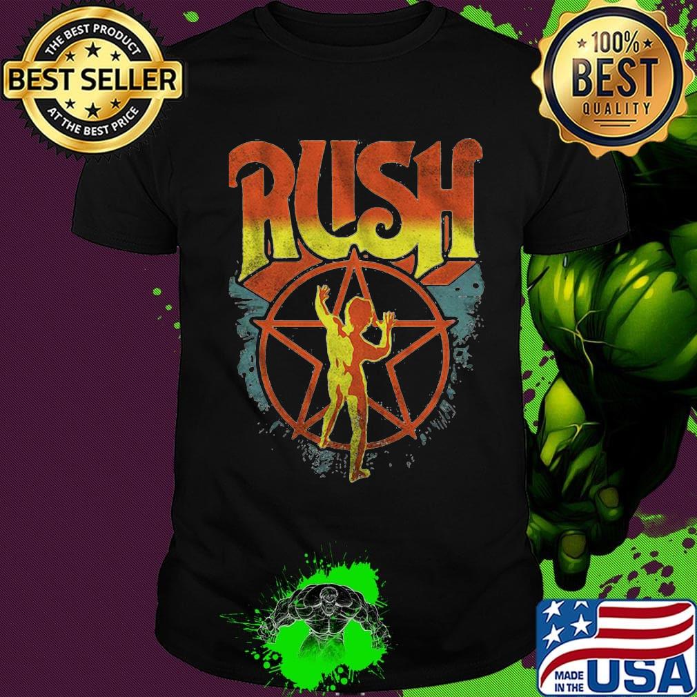 Official rush band logo shirt