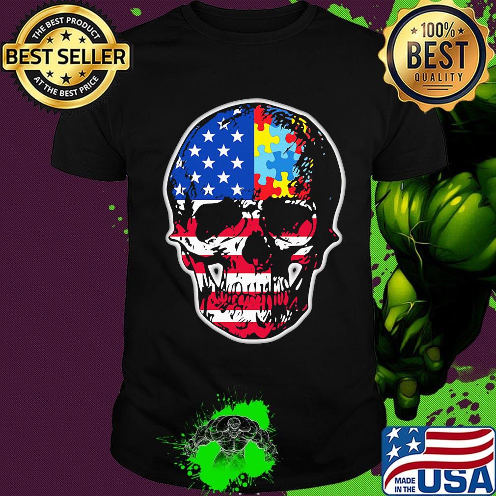 Official Skull America Puzzle shirt