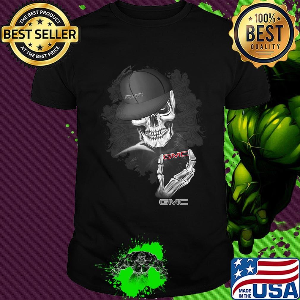 Official skull gmc logo shirt