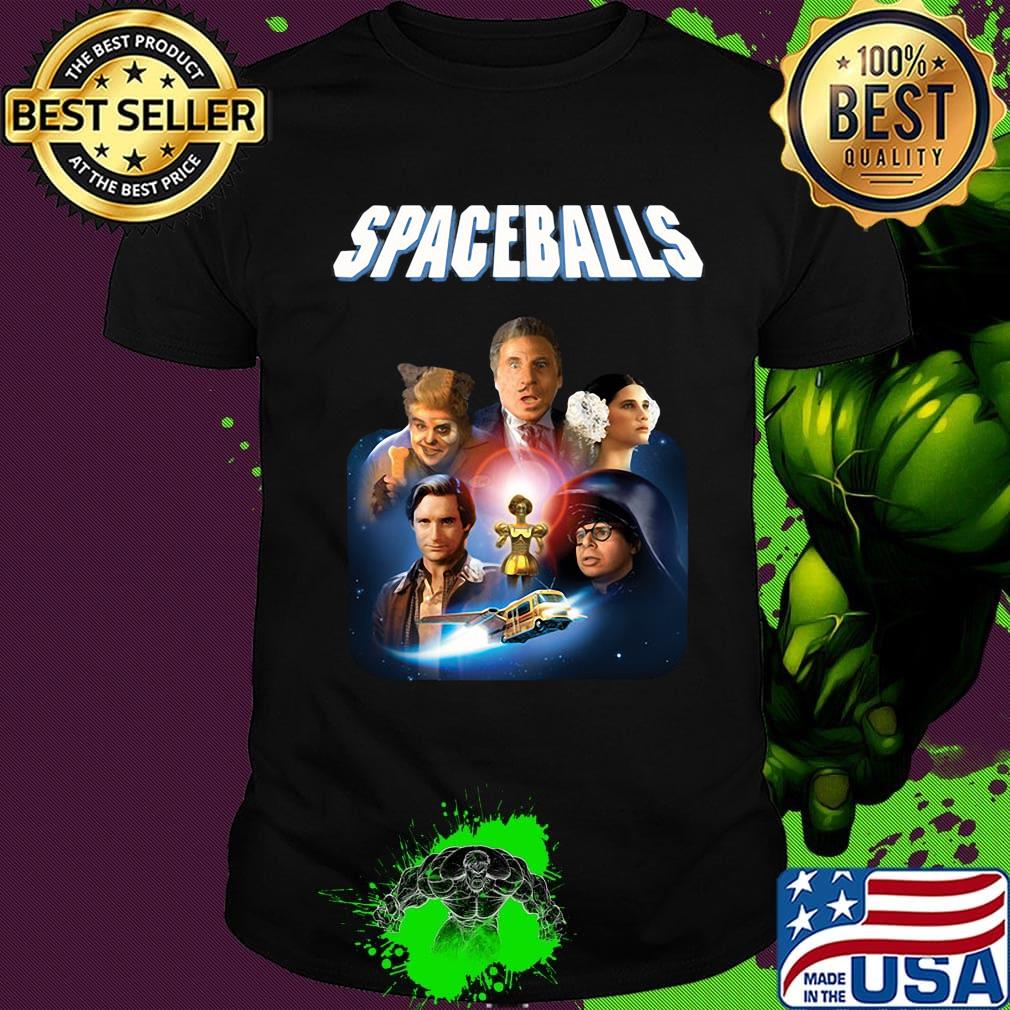Official spaceballs retro 80's shirt