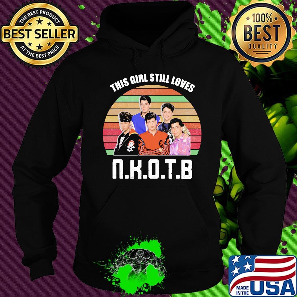 Official This girl still loves NKOTB vintage s Hoodie Official This girl still loves NKOTB vintage s Hoodie