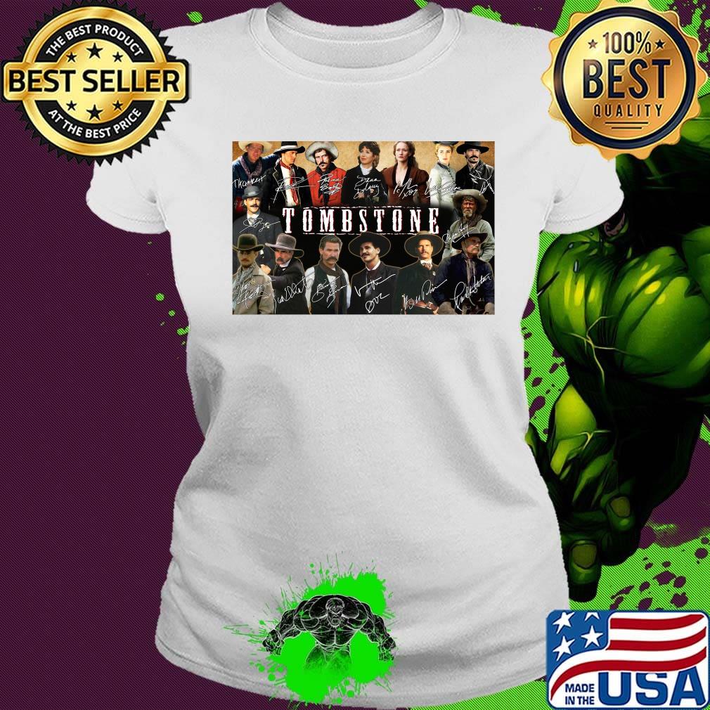 Official Tombstone signatute s Ladies tee Official Tombstone signatute s Ladies tee