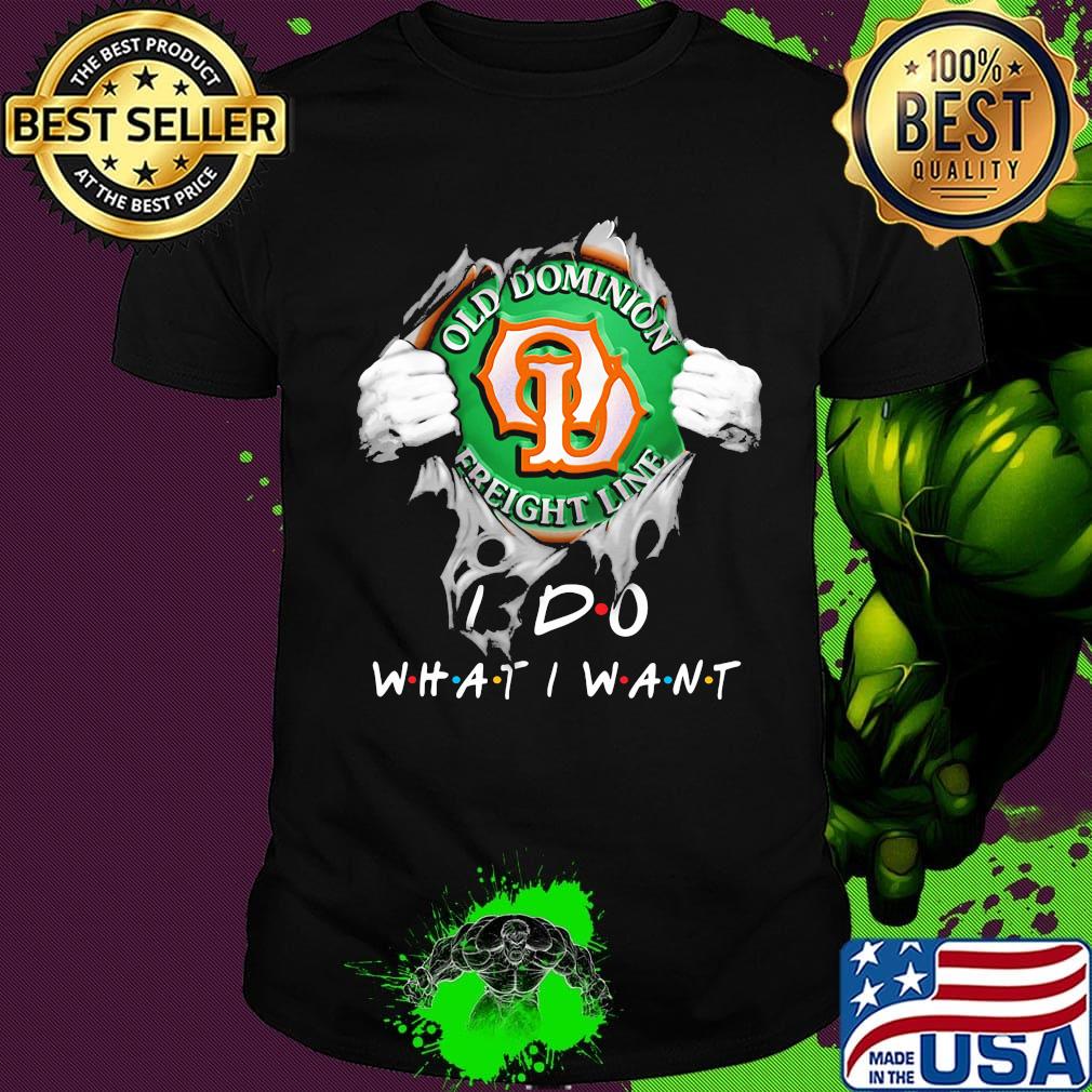 Old Dominion freight line I do what I want superman shirt