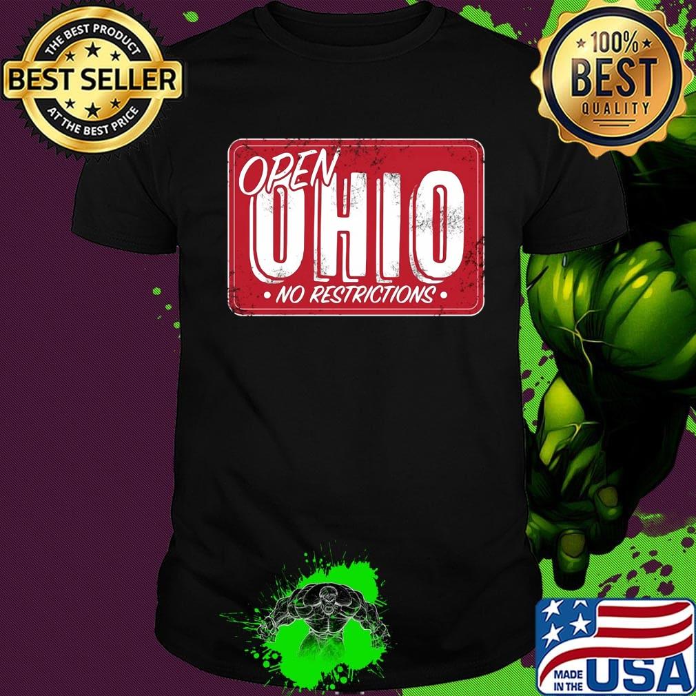 Open ohio no restrictions shirt