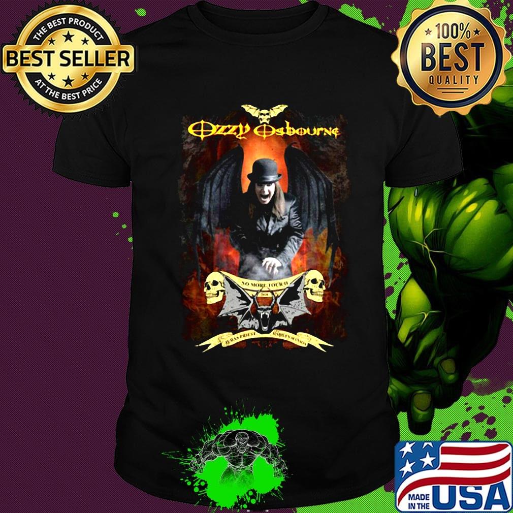 Ozzy osbourne no more tours 2019 bat shirt