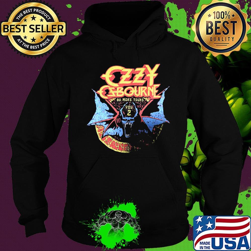 Ozzy osbourne no more tours vol 2 bat s Hoodie Ozzy osbourne no more tours vol 2 bat s Hoodie