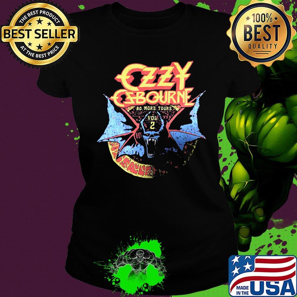 Ozzy osbourne no more tours vol 2 bat s Ladies tee Ozzy osbourne no more tours vol 2 bat s Ladies tee