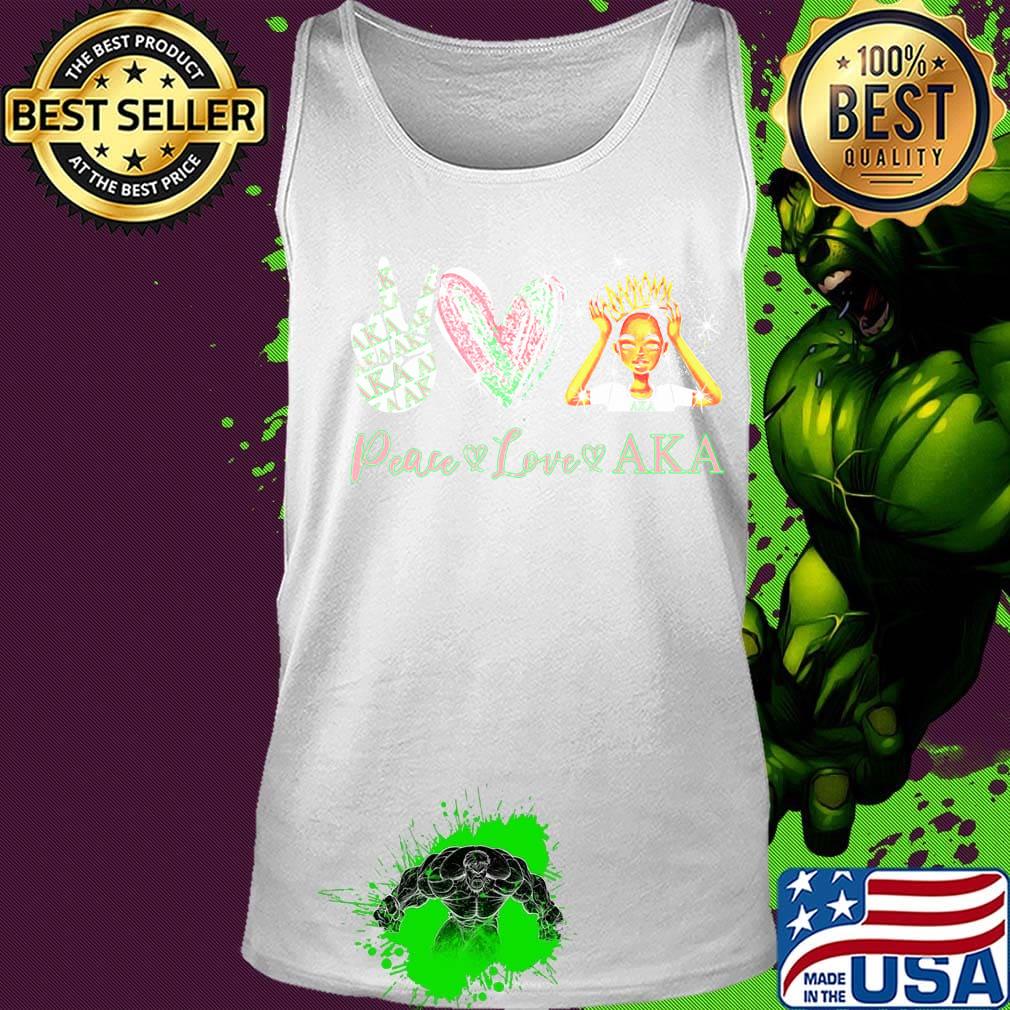 Peace love aka black queen s Tank top Peace love aka black queen s Tank top