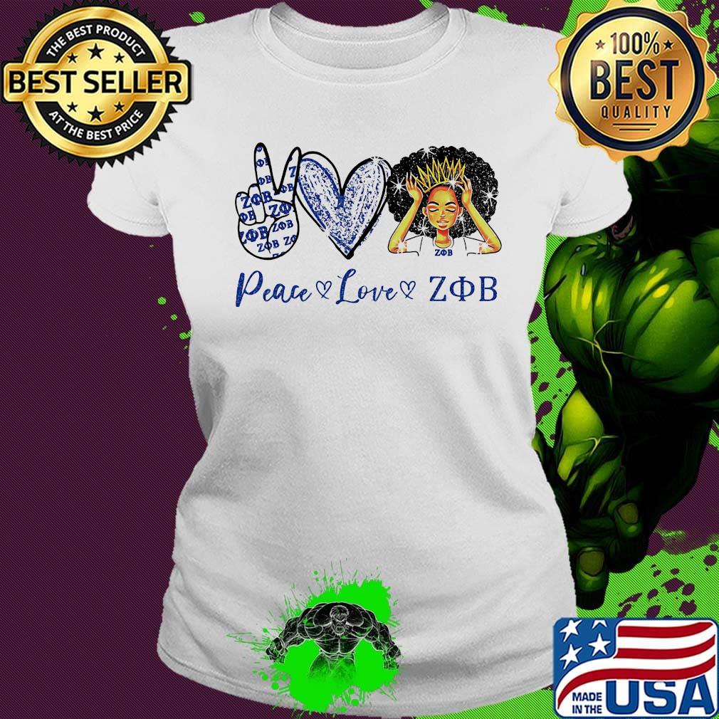 Peace love zib black queen shhirt Ladies tee Peace love zib black queen shhirt Ladies tee