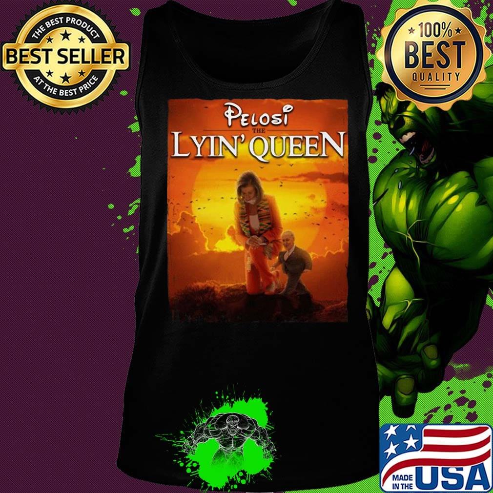 Pelosi the lyin' queen sunset s Tank top Pelosi the lyin' queen sunset s Tank top