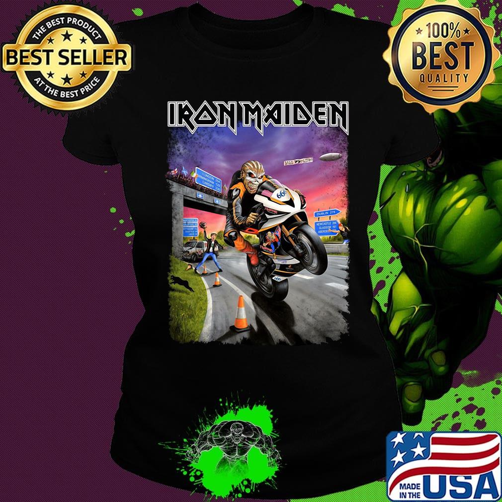 Peter hickman trooper iron maiden helmet motorcycle racing s Ladies tee Peter hickman trooper iron maiden helmet motorcycle racing s Ladies tee