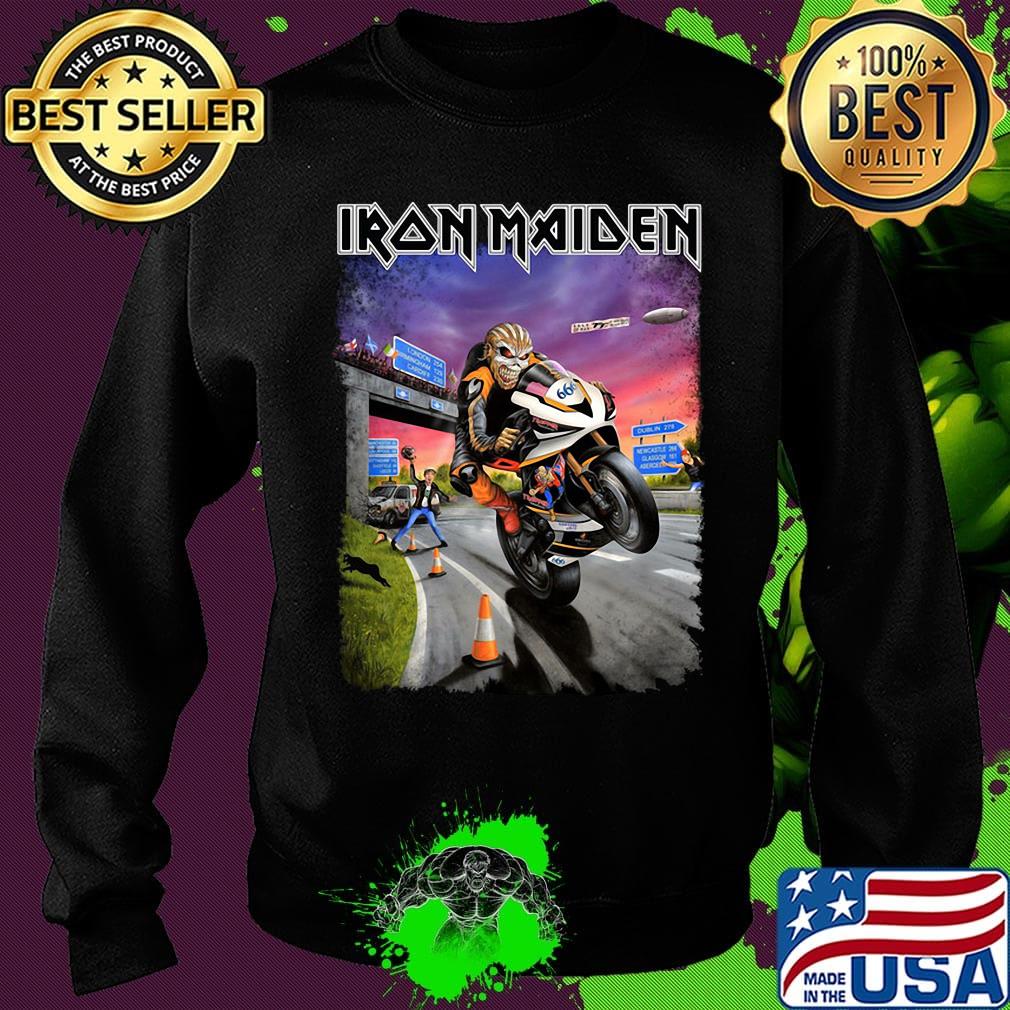 Peter hickman trooper iron maiden helmet motorcycle racing s Sweater Peter hickman trooper iron maiden helmet motorcycle racing s Sweater