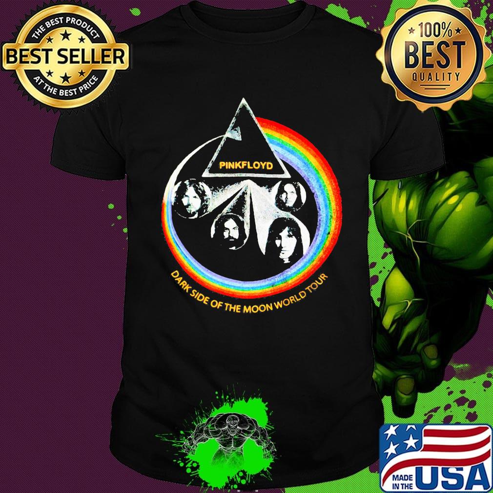 Pink floyd i'll see you on the dark side of the moon world tour shirt