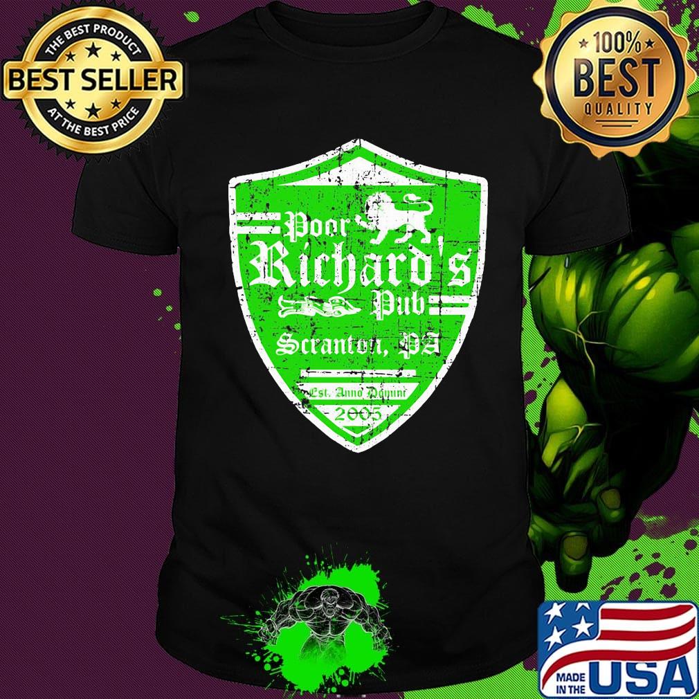 Poor richard´s pub from the office shirt