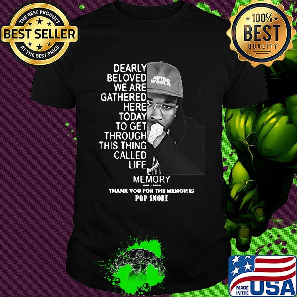 Pop smoke rest in peace king of new york shirt
