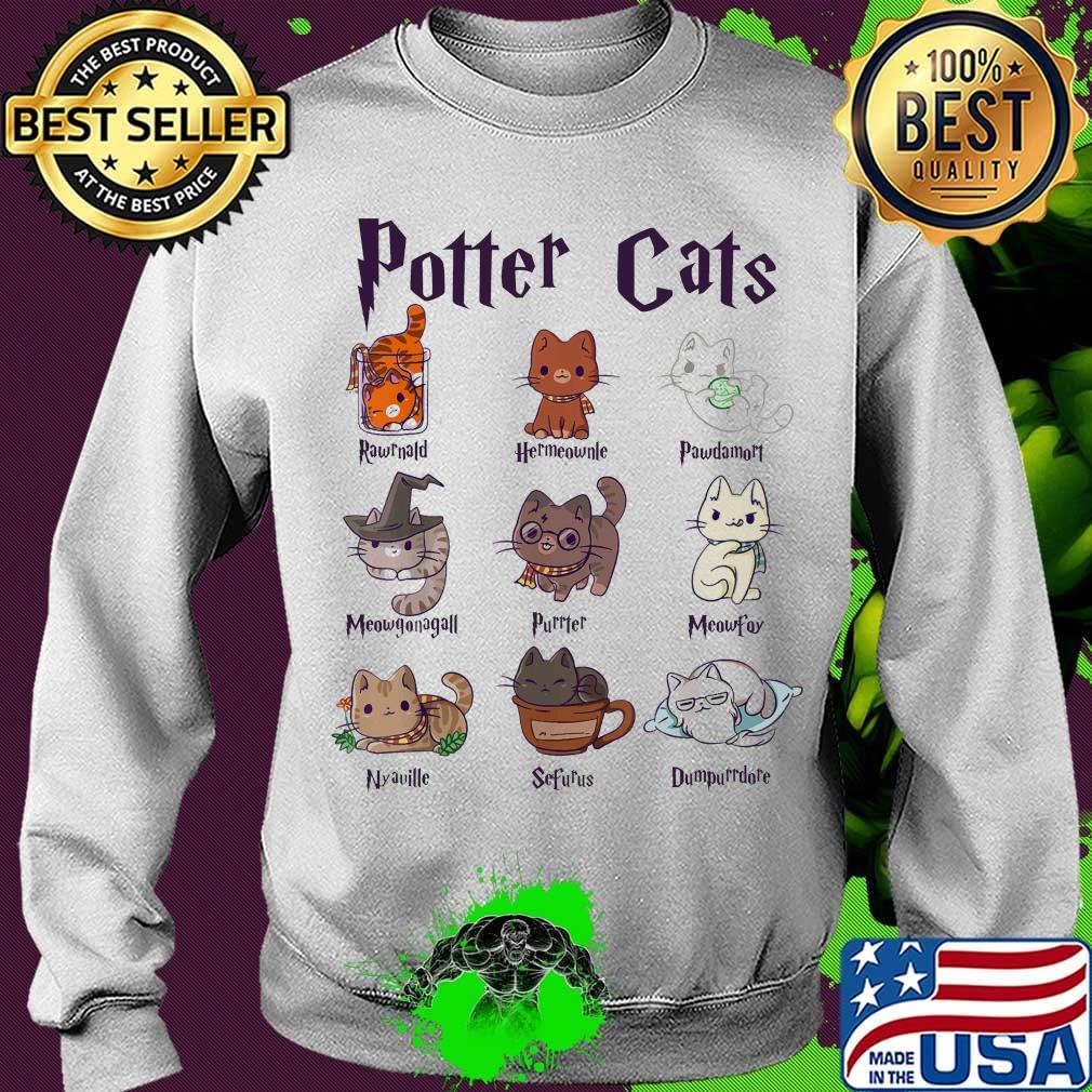 Potter Cats Rawnald Hermeownle Pawdamort s Sweater Potter Cats Rawnald Hermeownle Pawdamort s Sweater