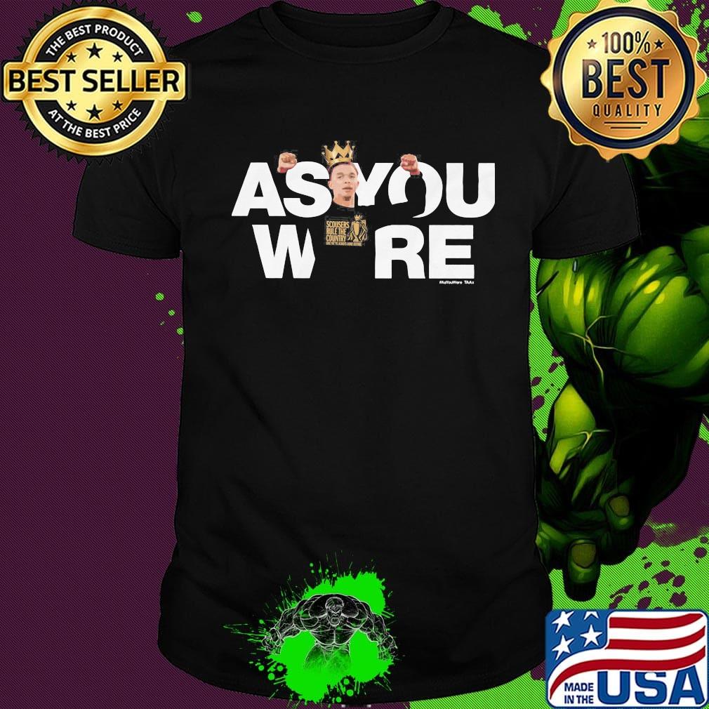 Premier league champions as you were taa king shirt