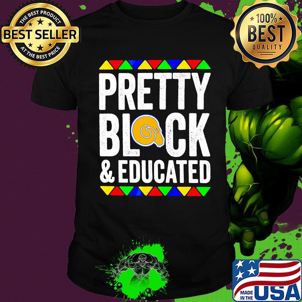 Pretty black and educated albany state university shirt