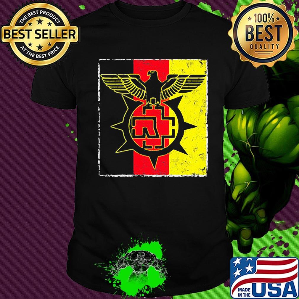 Rammstein band nazi eagle shirt