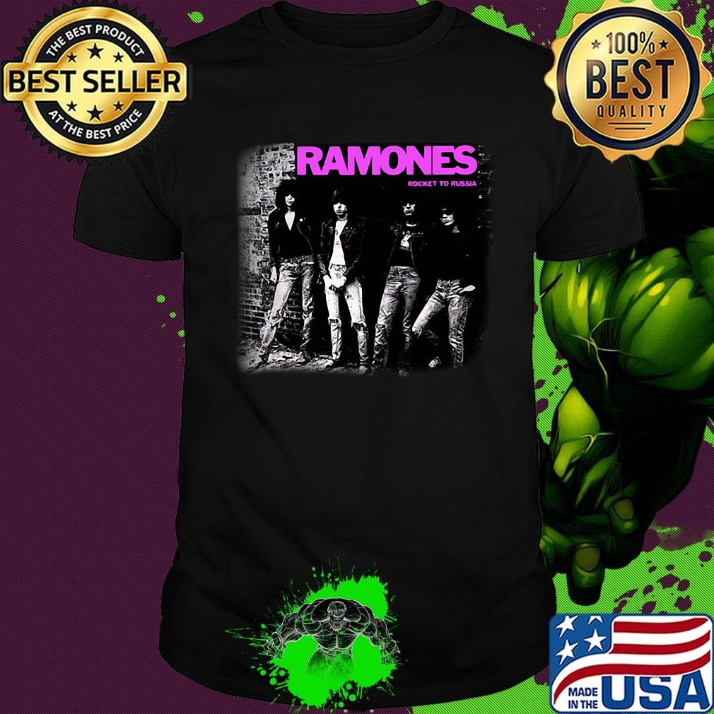Ramones rocket to russia album shirt