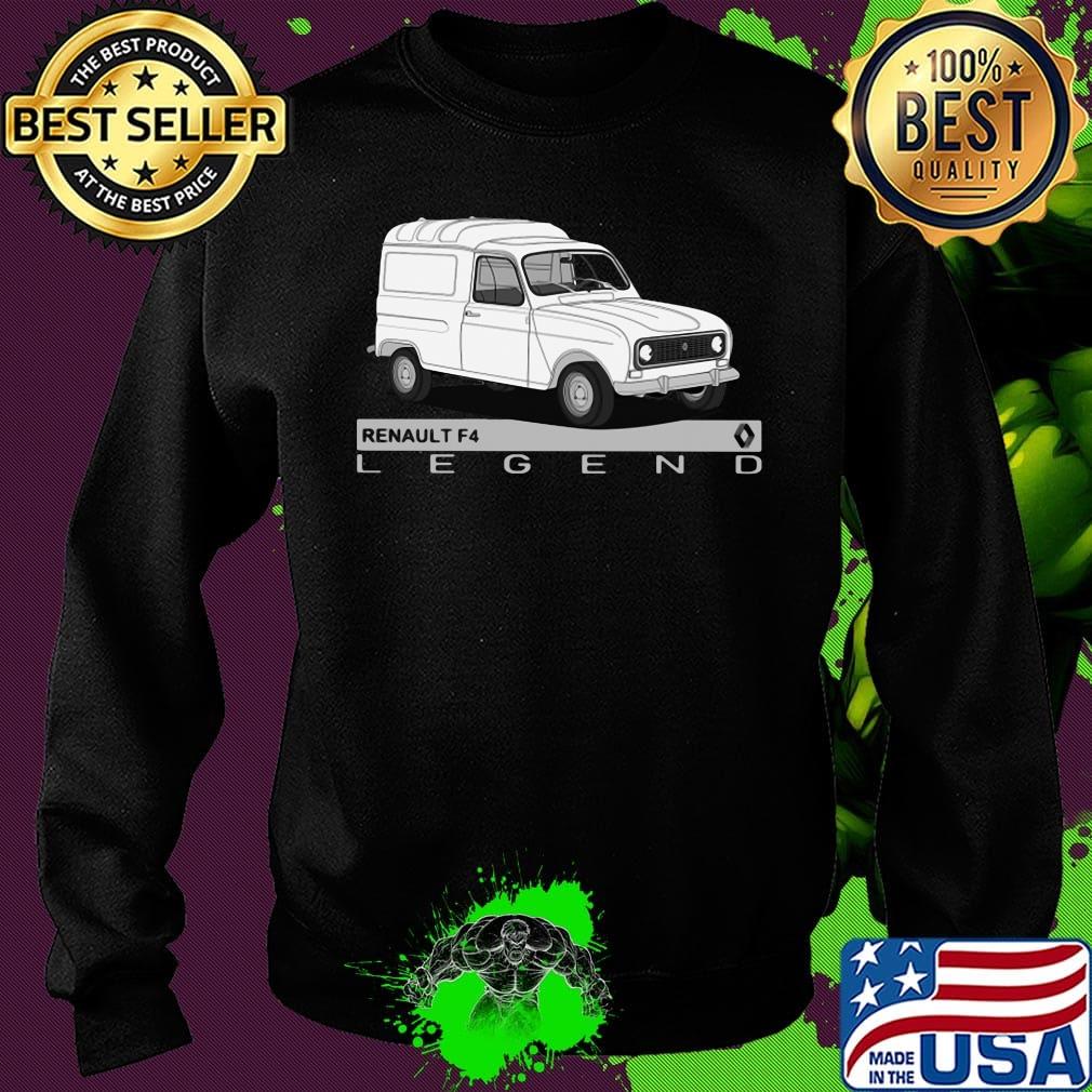 Renault f4 legend logo white car s Sweater Renault f4 legend logo white car s Sweater
