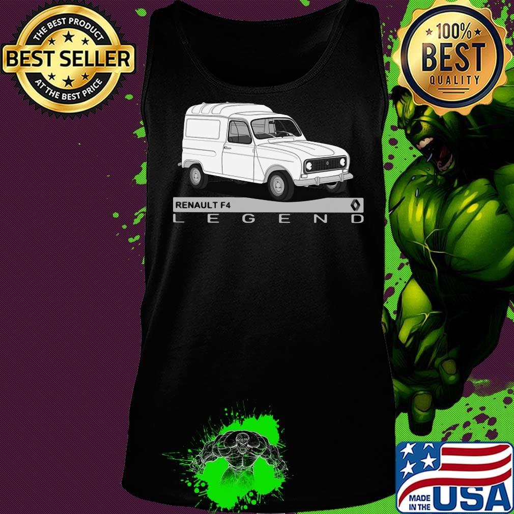 Renault f4 legend logo white car s Tank top Renault f4 legend logo white car s Tank top