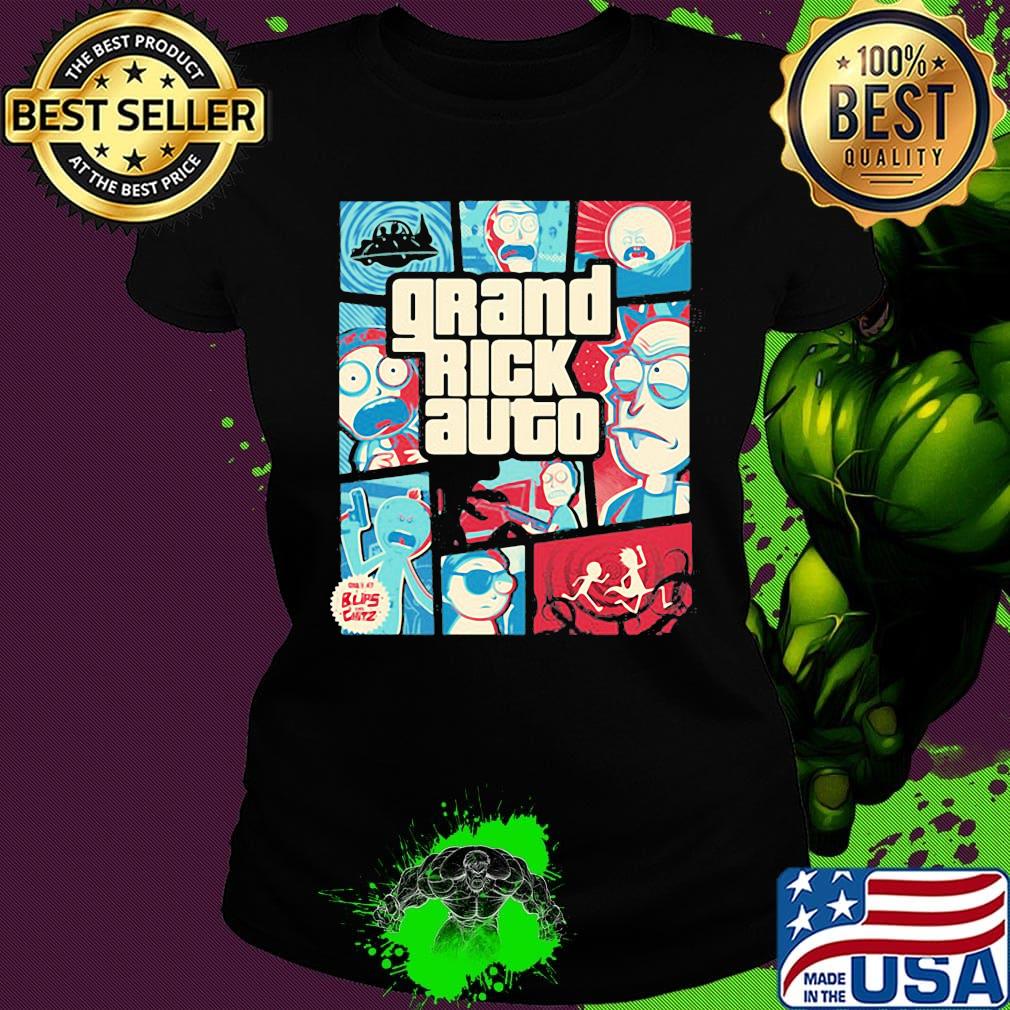 Rick and morty grand rick auto blips taz s Ladies tee Rick and morty grand rick auto blips taz s Ladies tee