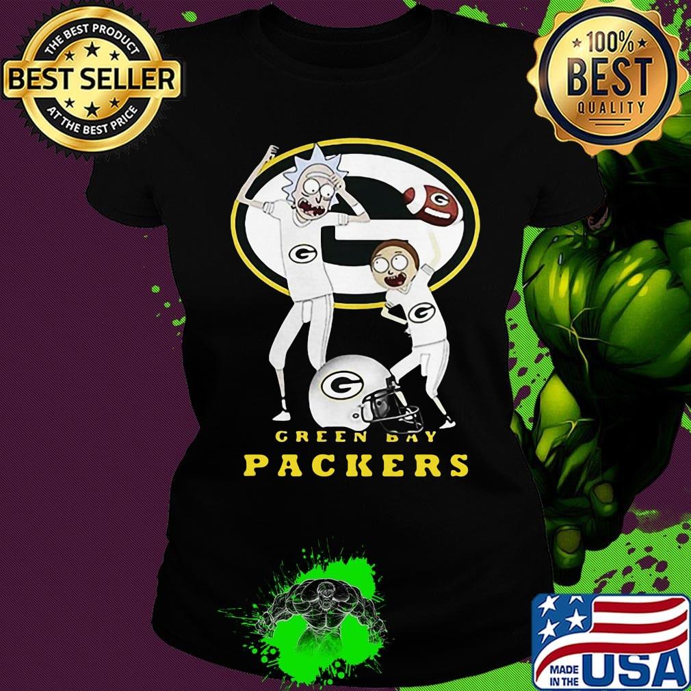 Rick and morty green bay packers football players s Ladies tee Rick and morty green bay packers football players s Ladies tee