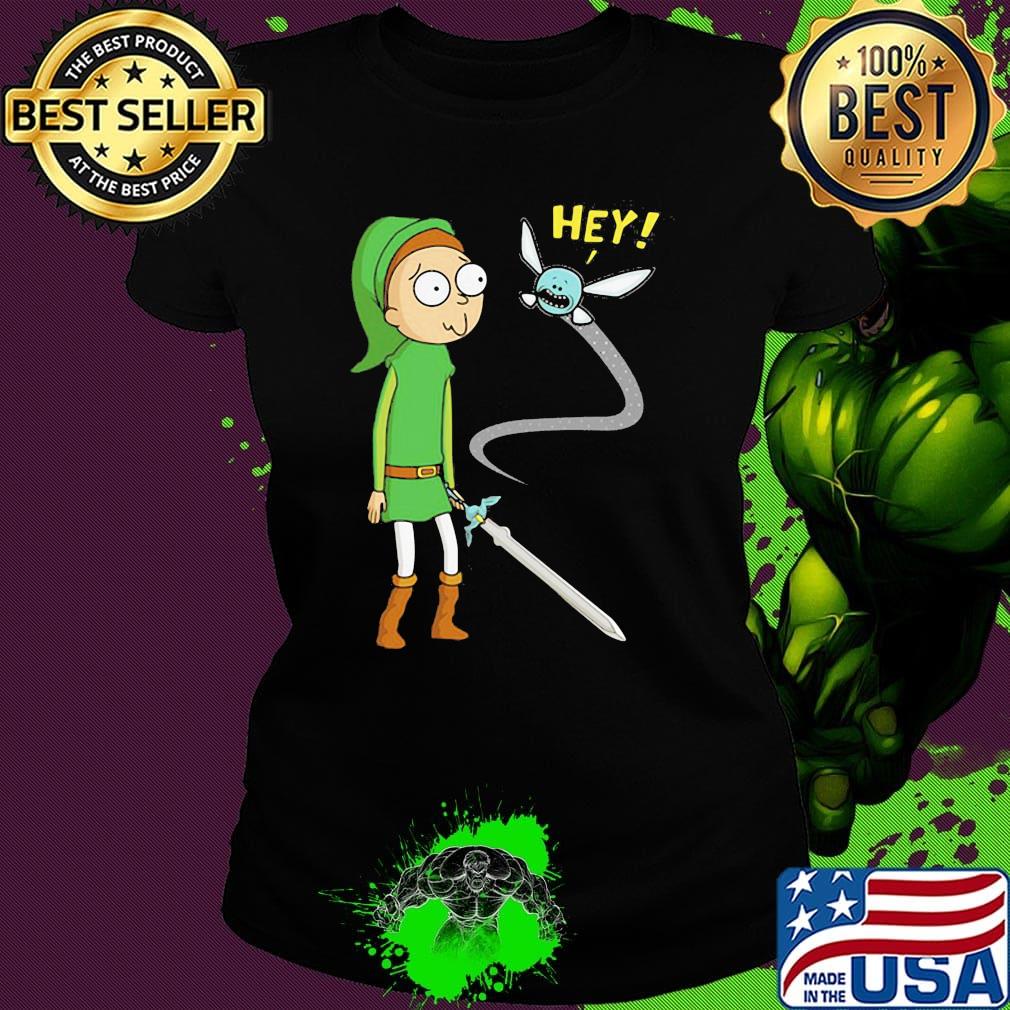 Rick and morty hold sword hey s Ladies tee Rick and morty hold sword hey s Ladies tee
