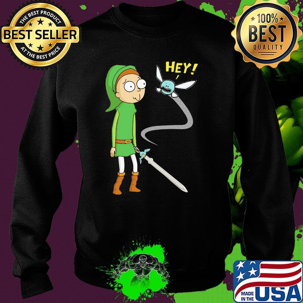 Rick and morty hold sword hey s Sweater Rick and morty hold sword hey s Sweater