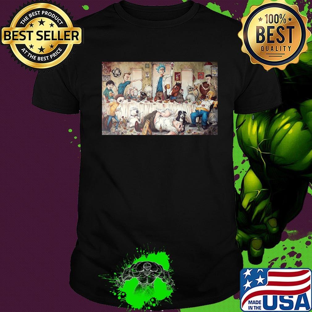 Rick and morty marcelo ventura art shirt