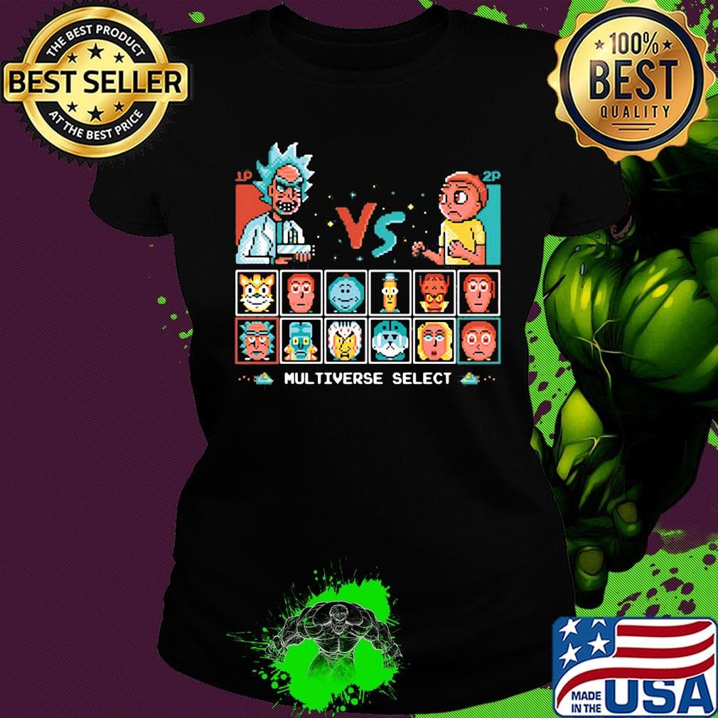 Rick and morty multiverse select game s Ladies tee Rick and morty multiverse select game s Ladies tee
