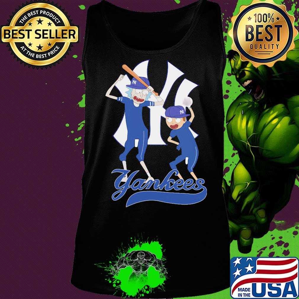 Rick and morty new york yankees baseball players s Tank top Rick and morty new york yankees baseball players s Tank top