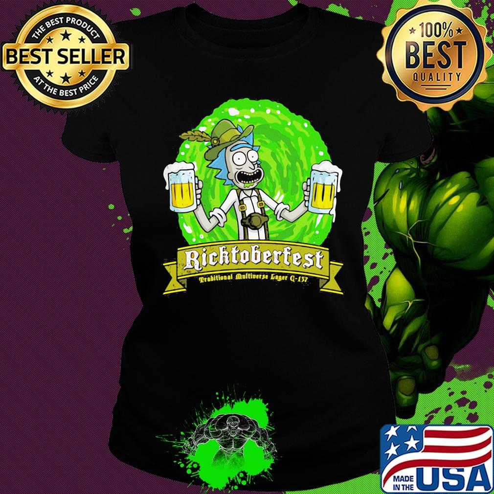 Rick and morty rocktoberfest traditional multiverse lager 157 s Ladies tee Rick and morty rocktoberfest traditional multiverse lager 157 s Ladies tee