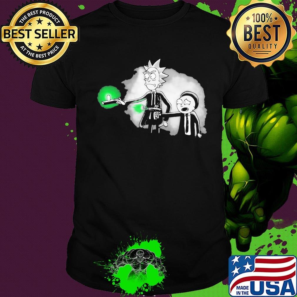 Rick and morty shoots gun shirt Rick and morty shoots gun shirt
