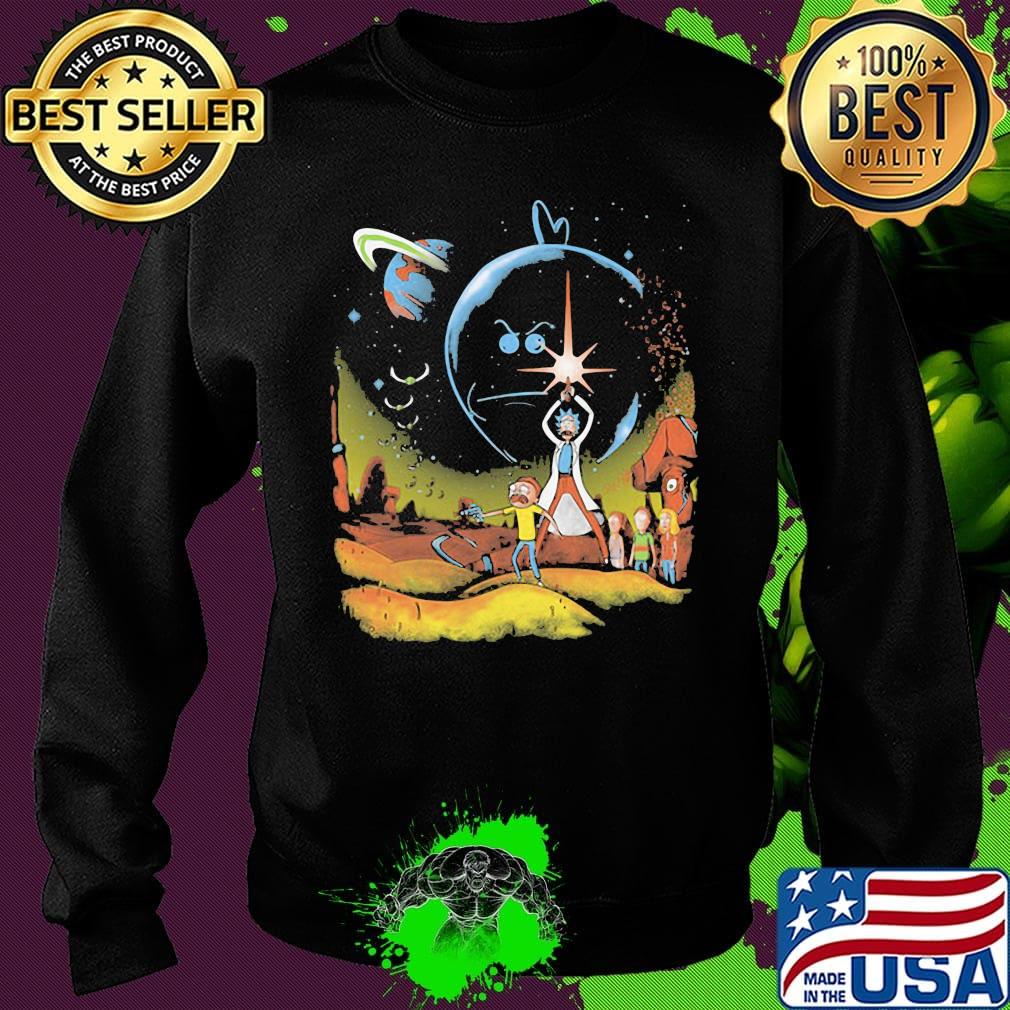 Rick and morty shoots star wars s Sweater Rick and morty shoots star wars s Sweater