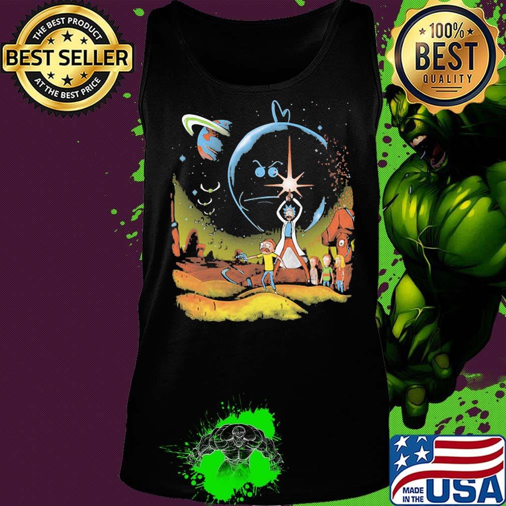 Rick and morty shoots star wars s Tank top Rick and morty shoots star wars s Tank top