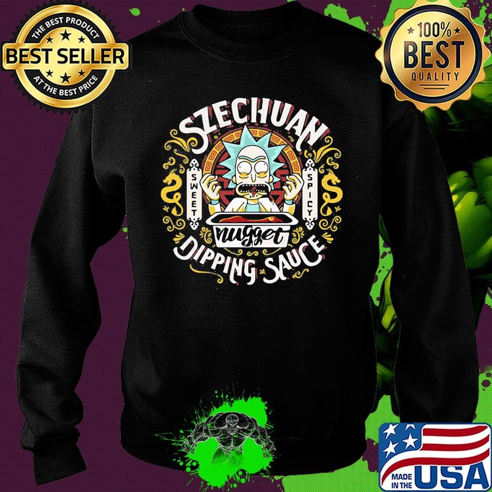 Rick and morty szechuan sweet spicy nugget dipping sauce s Sweater Rick and morty szechuan sweet spicy nugget dipping sauce s Sweater