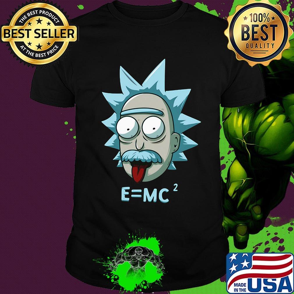 Rick science math e mc shirt