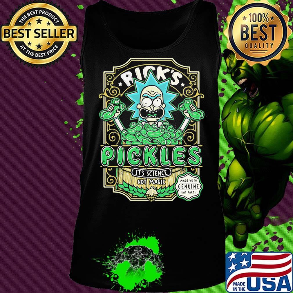 Rick’s pickles it’s science not magic s Tank top Rick’s pickles it’s science not magic s Tank top