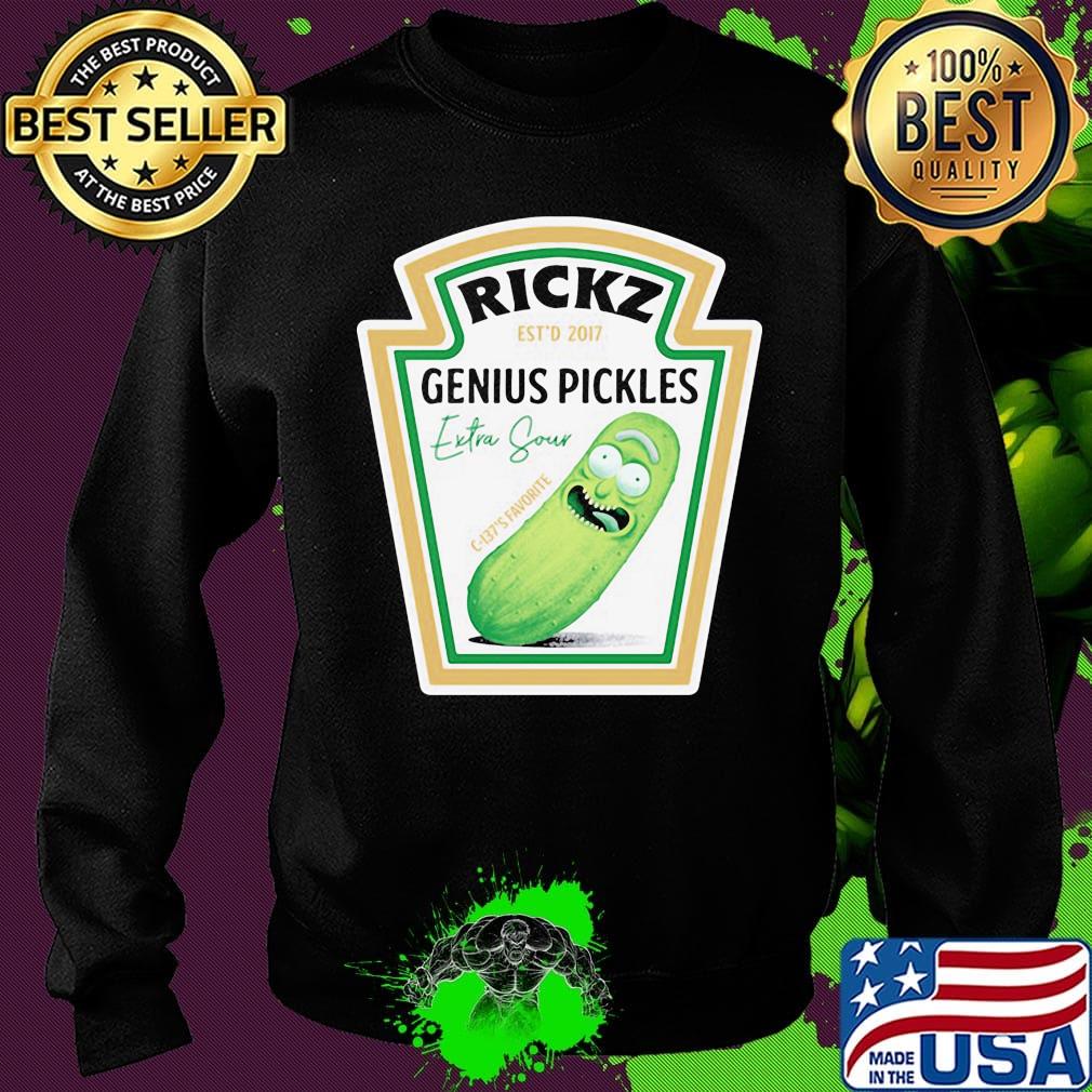 Rickz est 2017 genius pickles extra sour s Sweater Rickz est 2017 genius pickles extra sour s Sweater